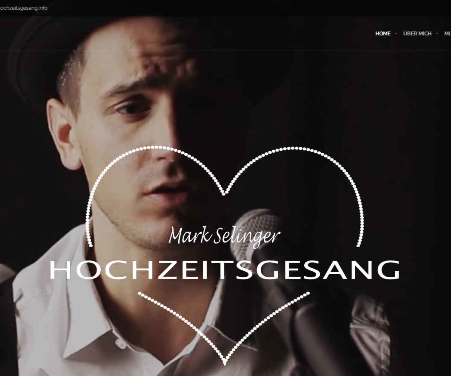 StreetArtMedia - Webdesign for Hochzeitsgesang.info by Mark Selinger
